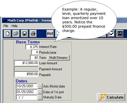 Regular Level Amortization