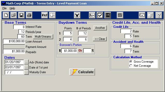 Terms Entry