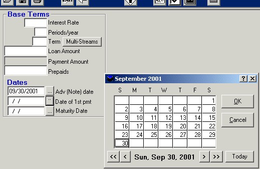 Calendar Control